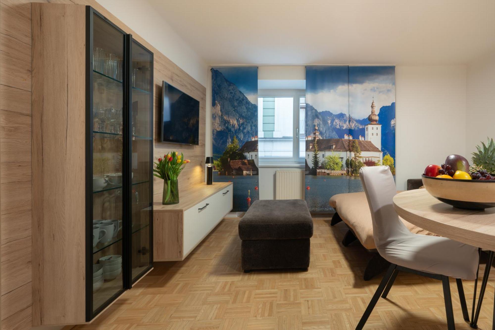 Modern Apartment, Full Kitchen, For 6 Гмунден Екстериор снимка